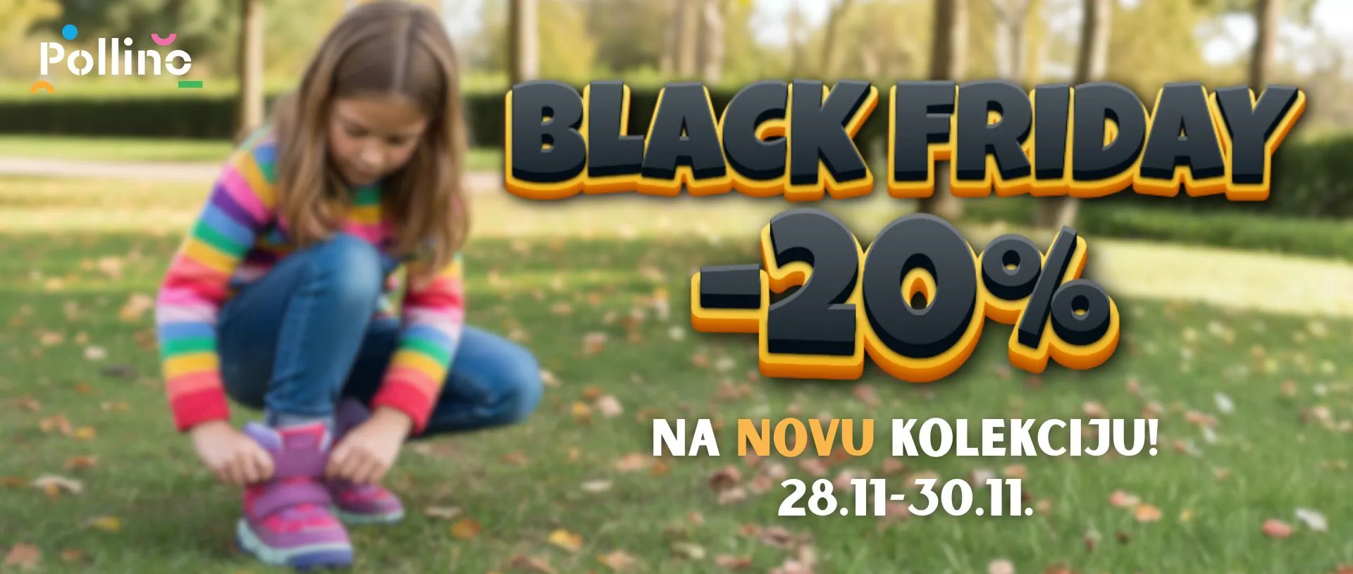 Black Friday Pollino dečija obuća