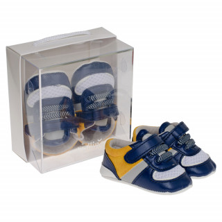 POLLINO STRADA NEHODAJUCA OBUCA 2220804 NAVY AND YELLOW 