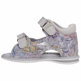 POLLINO SANDALA 2790 BIANCO FLORAL 