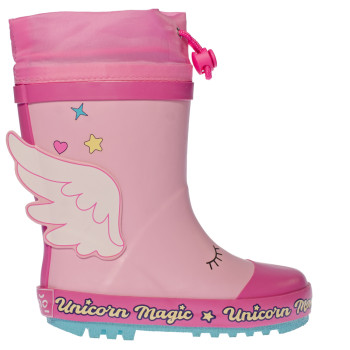 POLLINO STRADA GUMENE CIZME POL42 UNICORN ROSA 