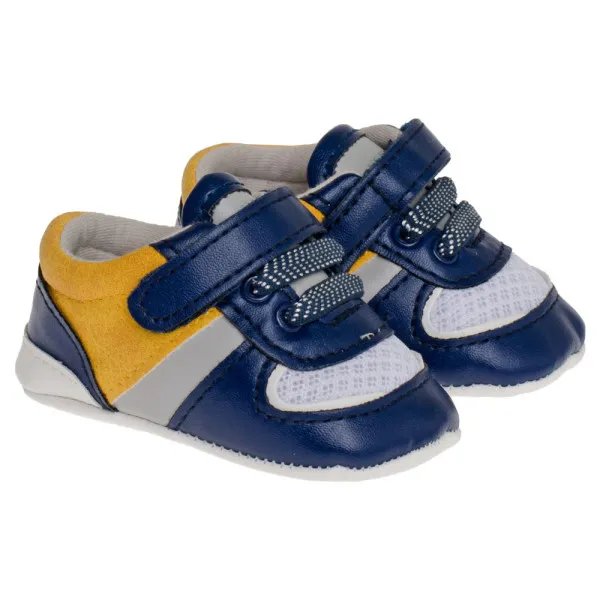 POLLINO STRADA NEHODAJUCA OBUCA 2220804 NAVY AND YELLOW 