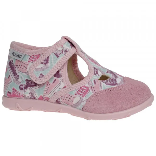 POLLINO PATOFNA PO835 ROSA SNEAKERS 