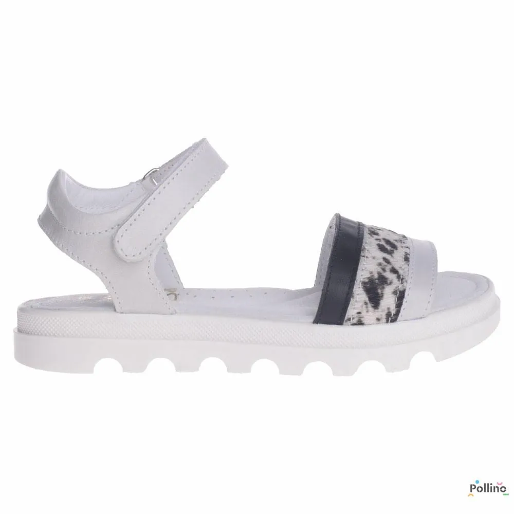 POLLINO SANDALA 2587 BIANCO 