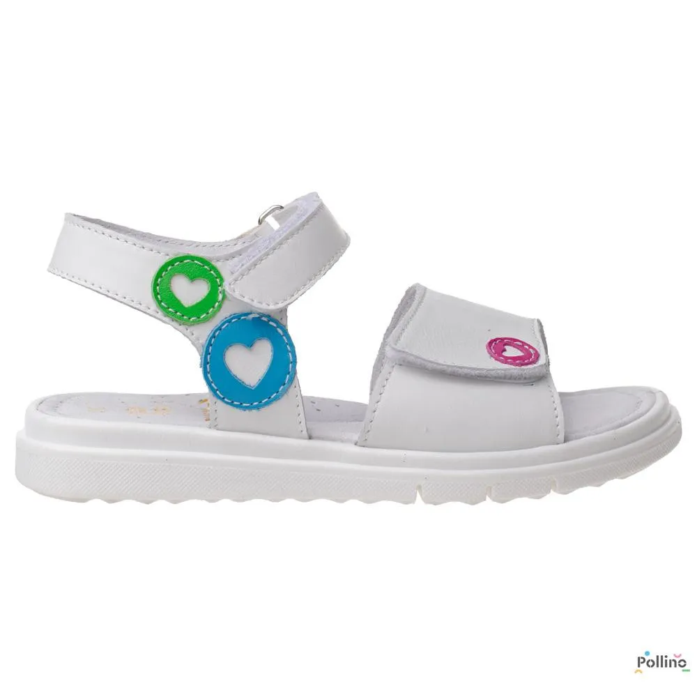 POLLINO SANDALA 4085 BIANCO 