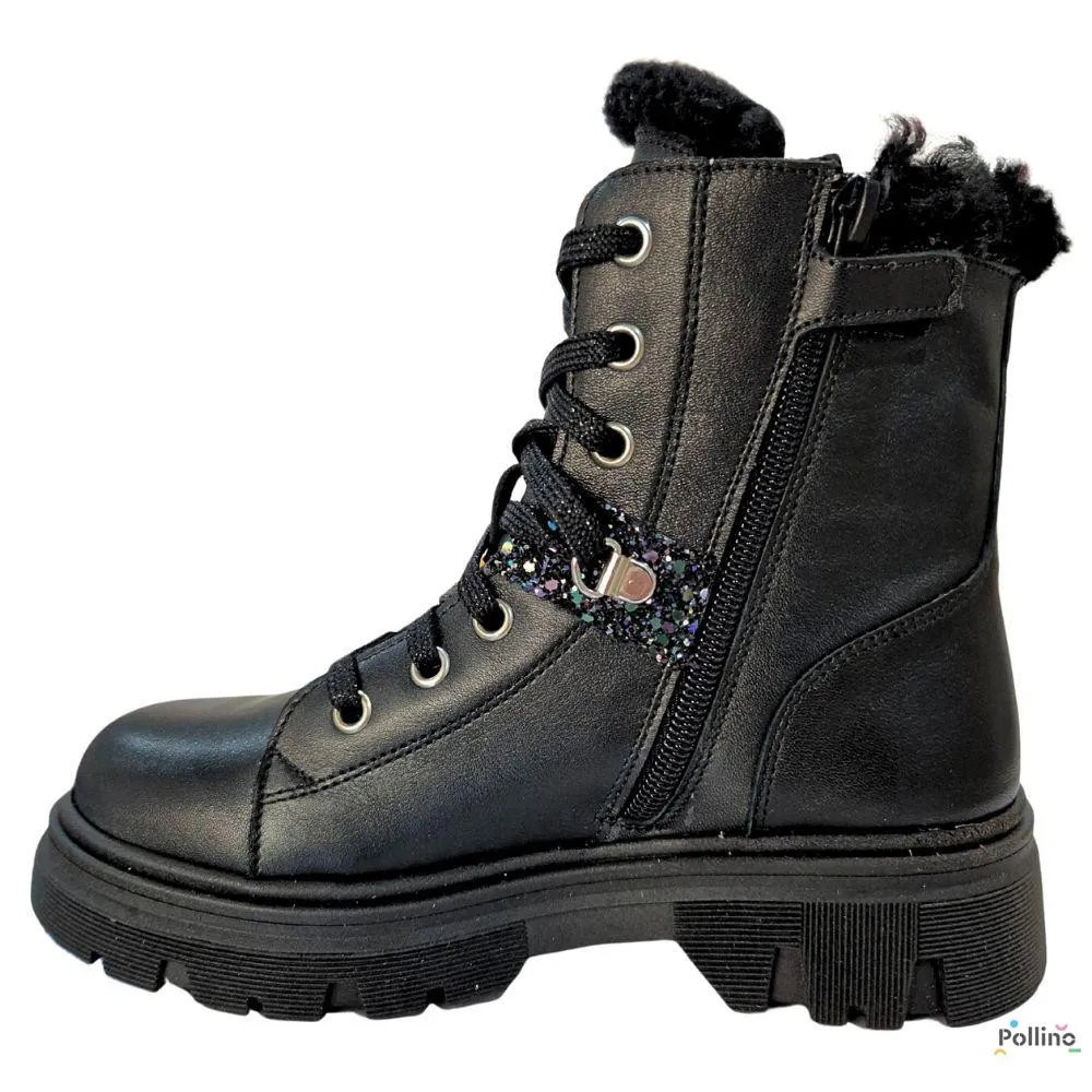 POLLINO POLUDUBOKA CIZMA 4130 NERO 