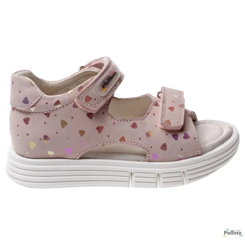 POLLINO STRADA SANDALA 4268 ROSA HEARTS 