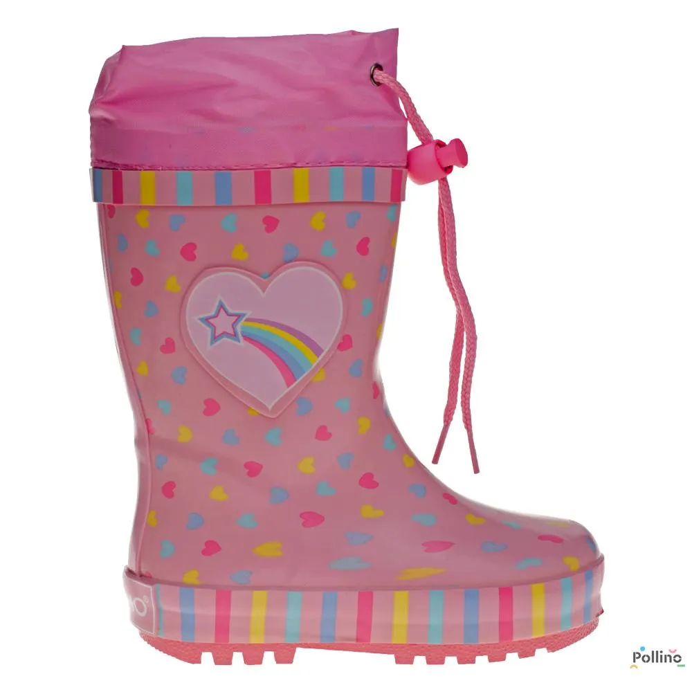 POLLINO STRADA GUMENE CIZME KB1 LT PINK 