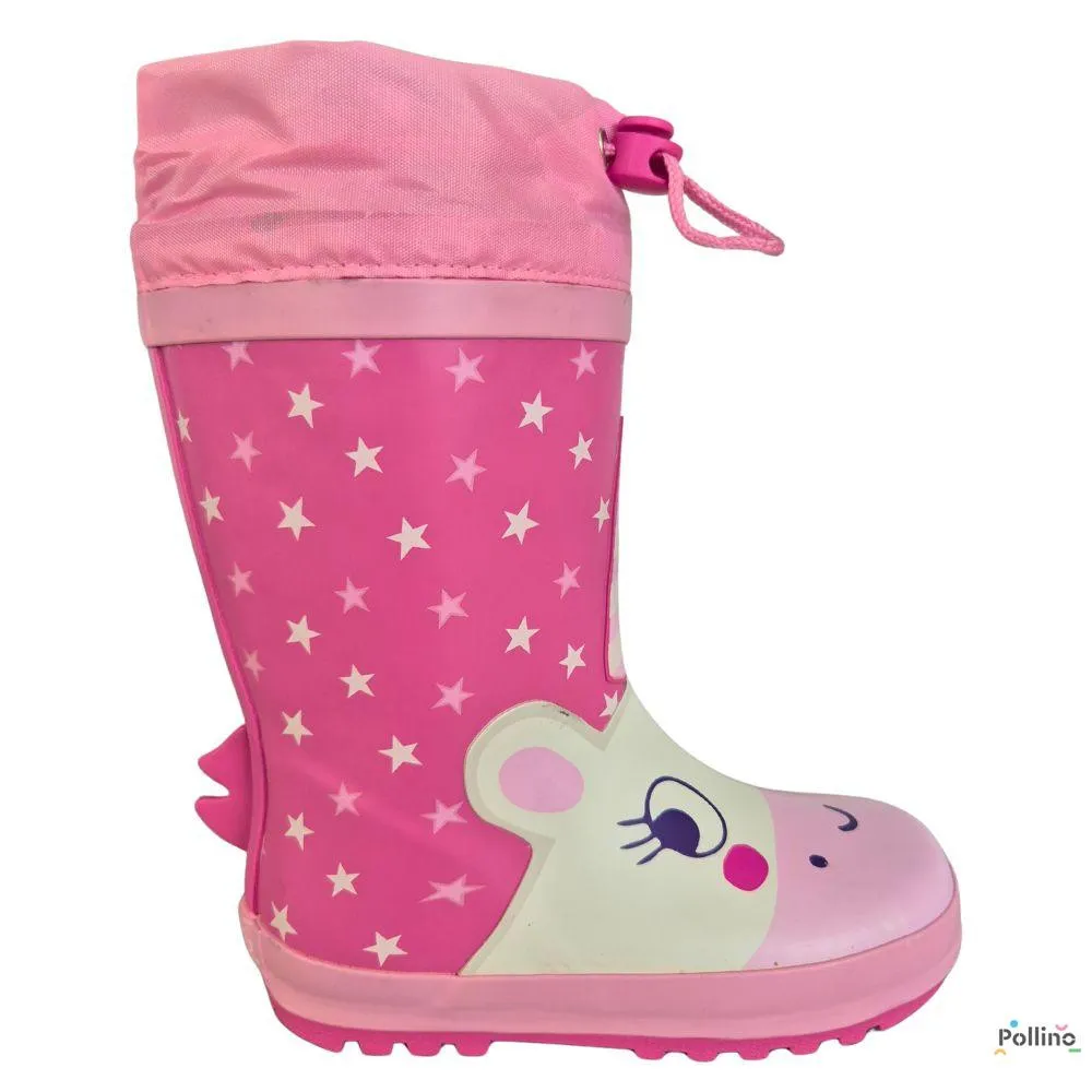POLLINO STRADA GUMENE CIZME POL41 FUCHSIA 