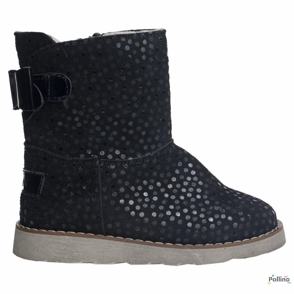 POLLINO CIZMA 4038 NERO-VELUR 