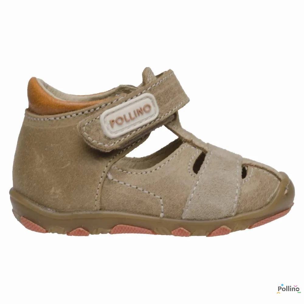 POLLINO POLUSANDALA 2394 BEIGE/ORANGE 