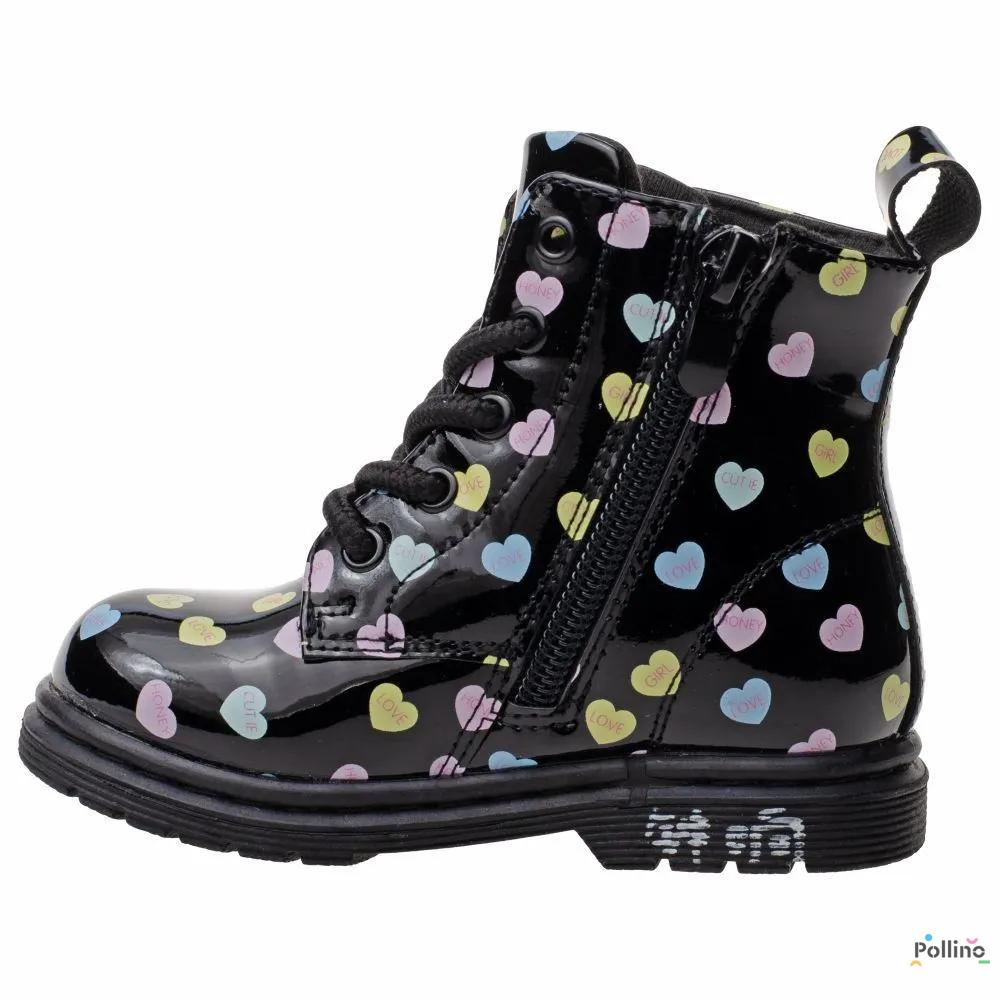 POLLINO STRADA CIZMA 24FW1378 NERO 