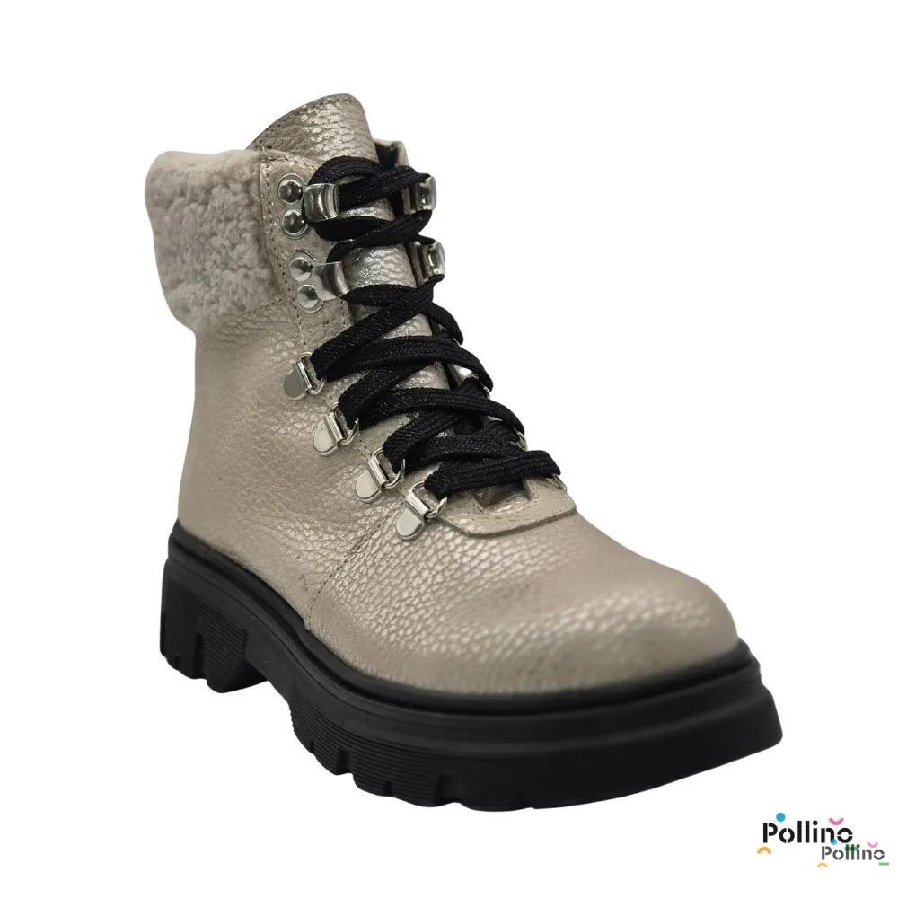 POLLINO POLUDUBOKA CIZMA 4129 GOLD 