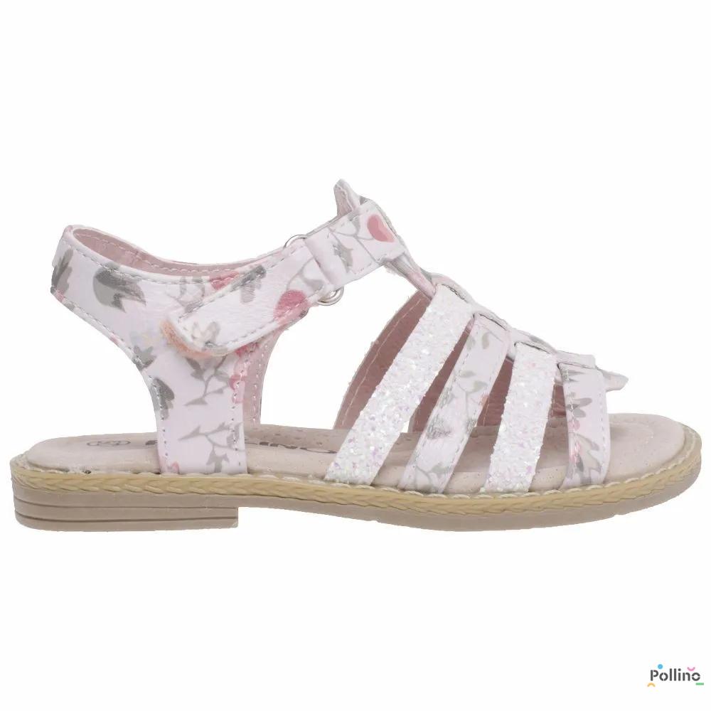 POLLINO STRADA SANDALA D14123B WHITE/PINK 