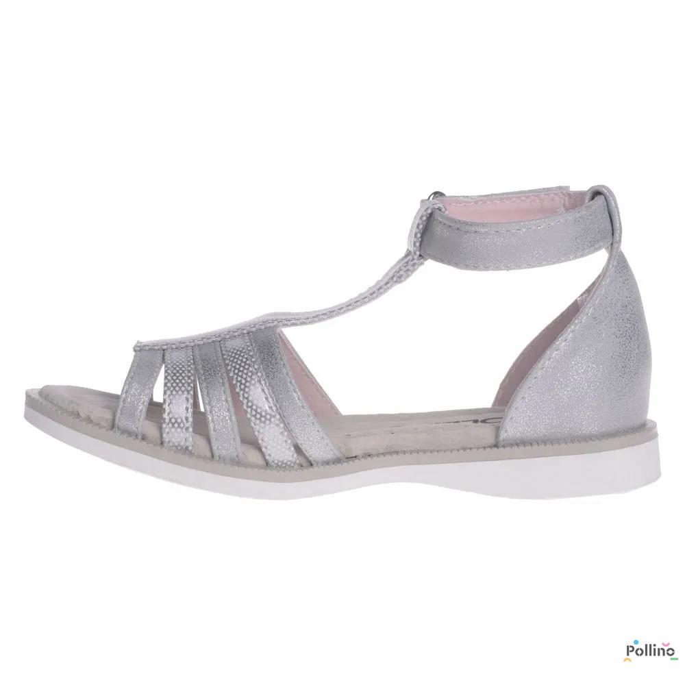 POLLINO STRADA SANDALA D17033E SILVER 