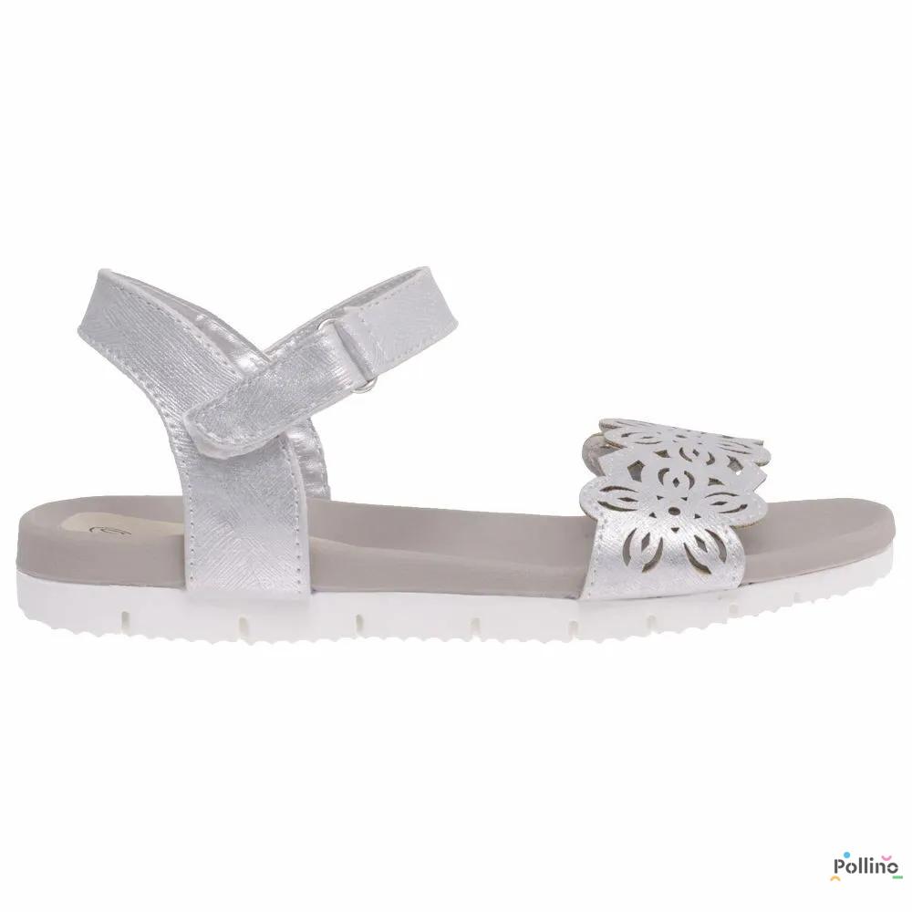 POLLINO STRADA SANDALA D18004B SILVER 