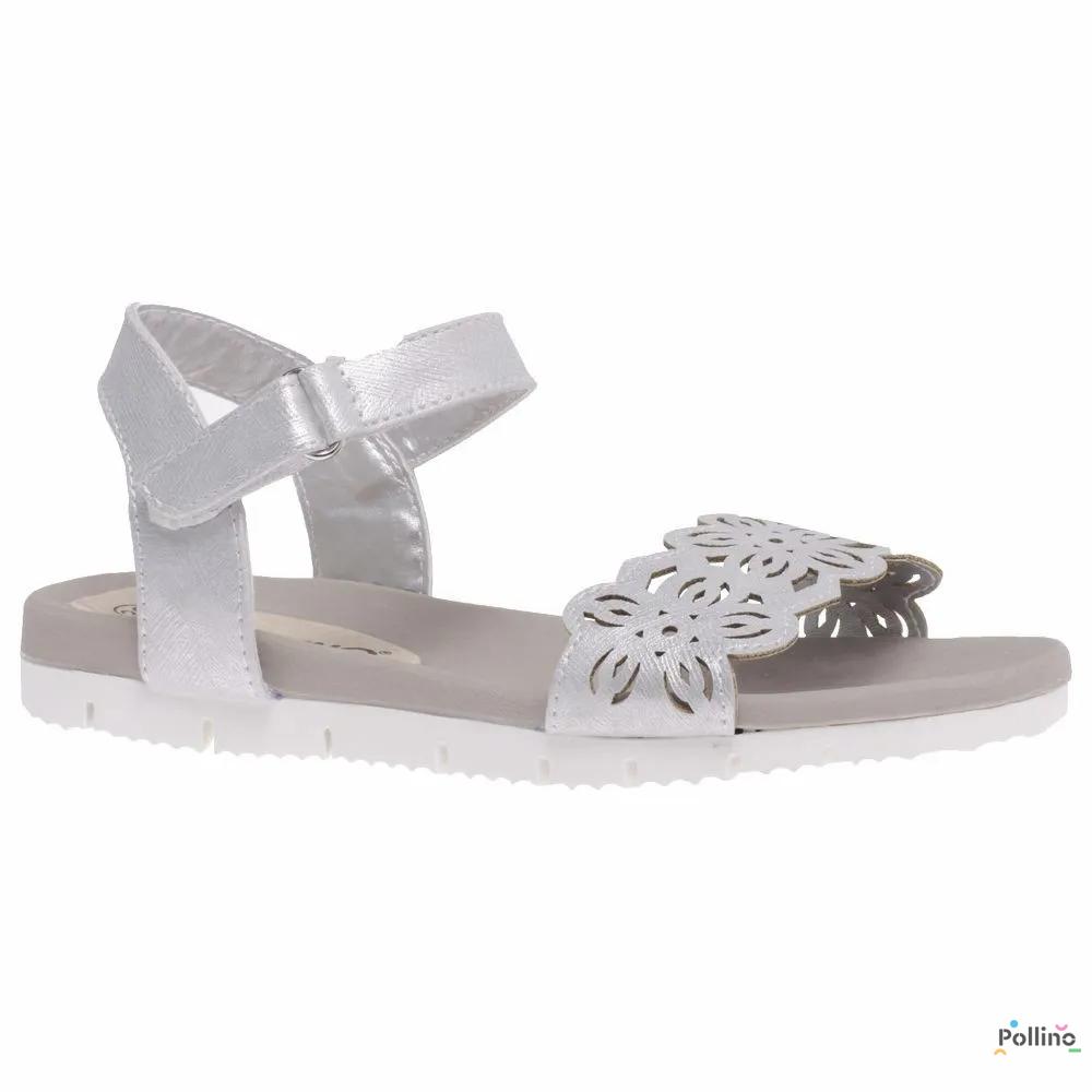 POLLINO STRADA SANDALA D18004B SILVER 