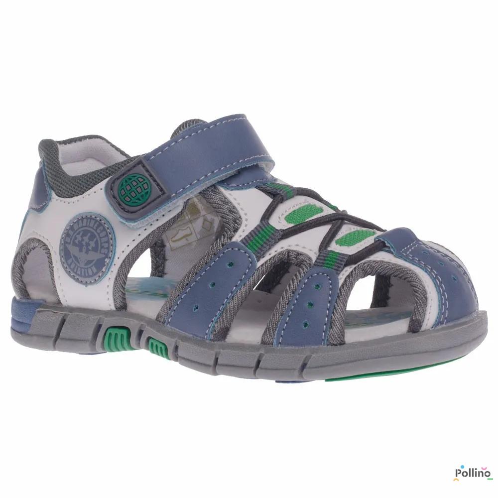 POLLINO STRADA POLUSANDALA HLL25306 BLUE/WHITE/GREEN 