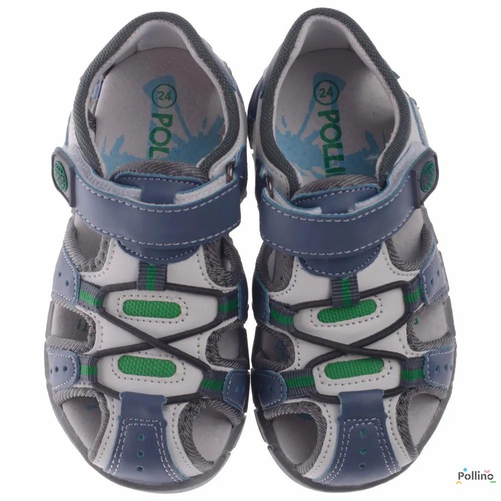 POLLINO STRADA POLUSANDALA HLL25306 BLUE/WHITE/GREEN 