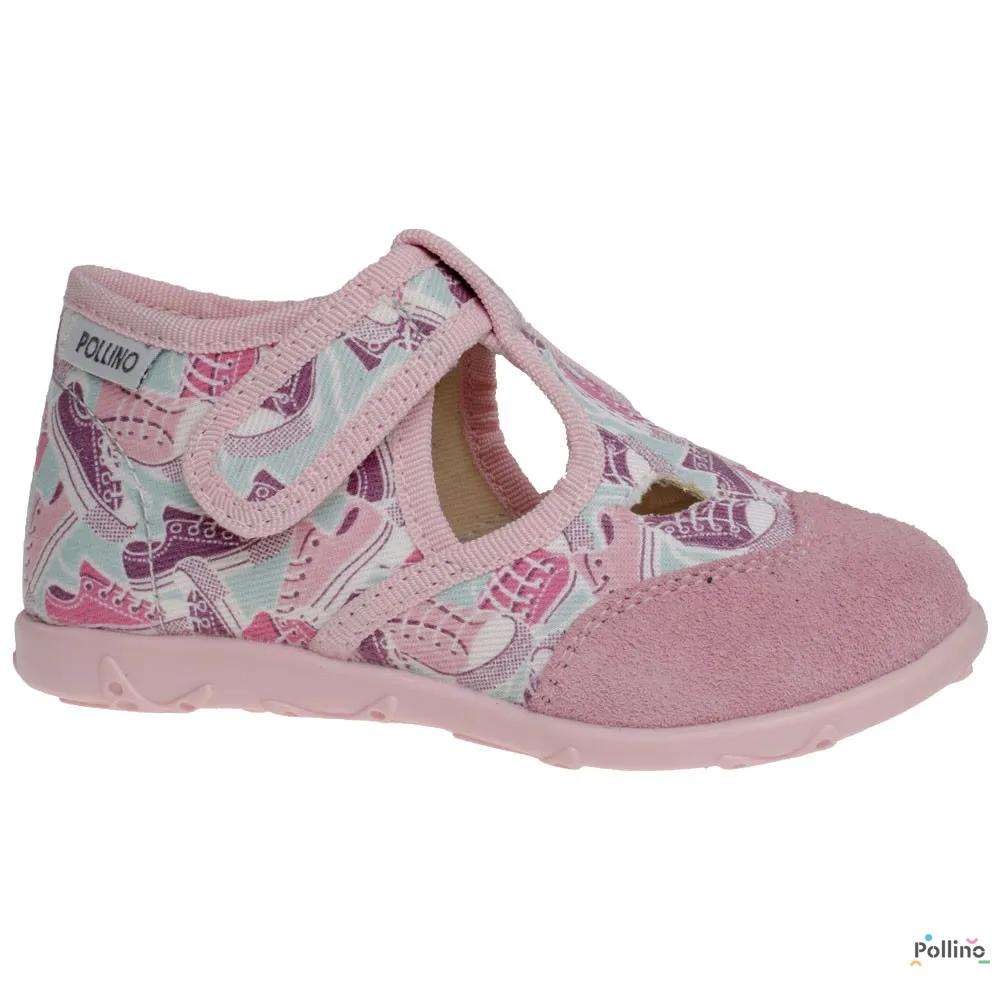 POLLINO PATOFNA PO835 ROSA SNEAKERS 