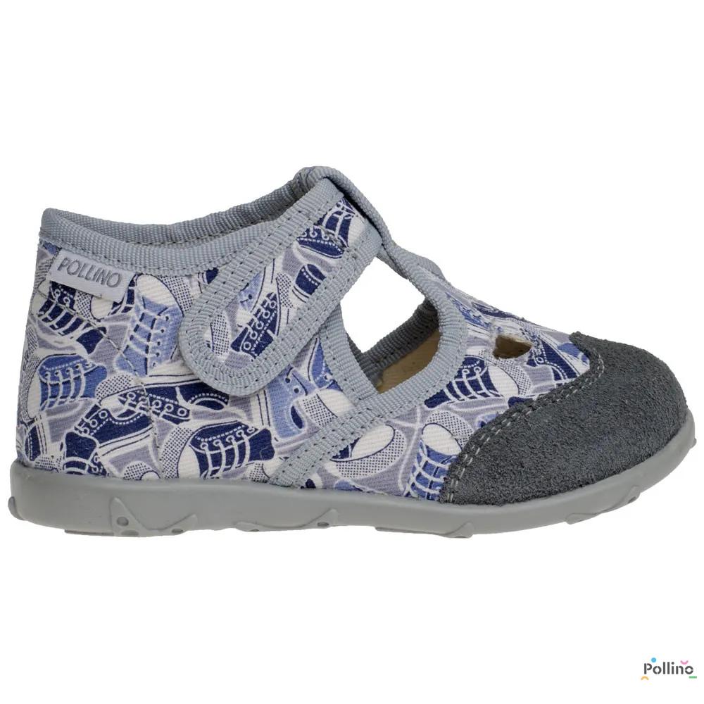 POLLINO PATOFNA PO835 BLUE SNEAKERS 