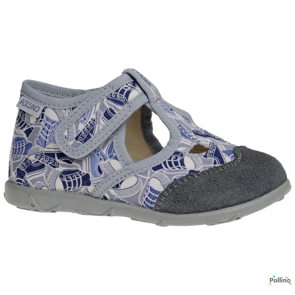 POLLINO PATOFNA PO835 BLUE SNEAKERS 