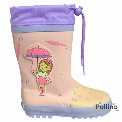 POLLINO STRADA GUMENE CIZME POL41 VIOLA 