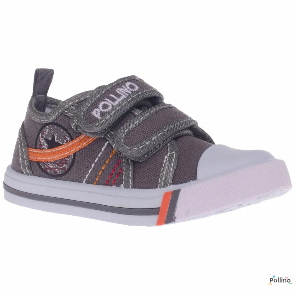 POLLINO STRADA CANVAS-PATIKA ST113 GREY 